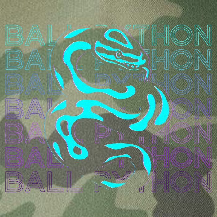 Ball Python Snake Retro Ball Python Legacy Tie Dye Trucker Hat