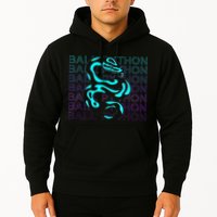 Ball Python Snake Retro Ball Python Hoodie