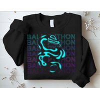 Ball Python Snake Retro Ball Python Sweatshirt
