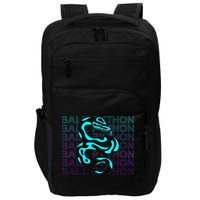 Ball Python Snake Retro Ball Python Impact Tech Backpack