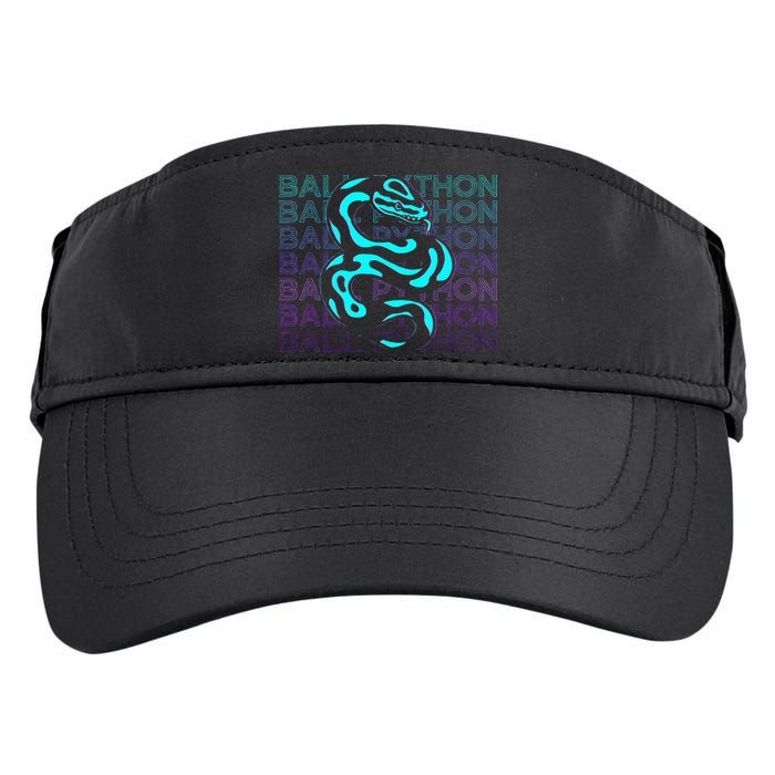 Ball Python Snake Retro Ball Python Adult Drive Performance Visor