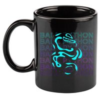 Ball Python Snake Retro Ball Python 11oz C Handle Ceramic Mug