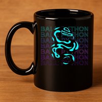 Ball Python Snake Retro Ball Python 11oz C Handle Ceramic Mug