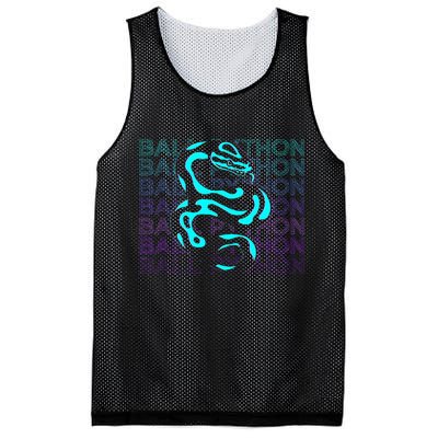 Ball Python Snake Retro Ball Python Mesh Reversible Basketball Jersey Tank