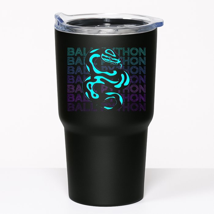 Ball Python Snake Retro Ball Python Tumbler