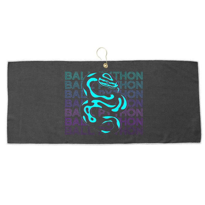 Ball Python Snake Retro Ball Python Large Microfiber Waffle Golf Towel