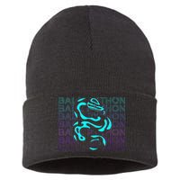 Ball Python Snake Retro Ball Python Sustainable Knit Beanie