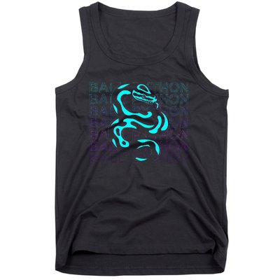 Ball Python Snake Retro Ball Python Tank Top