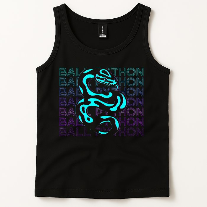 Ball Python Snake Retro Ball Python Tank Top