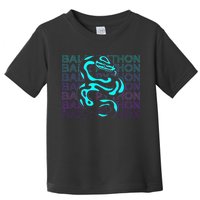 Ball Python Snake Retro Ball Python Toddler T-Shirt