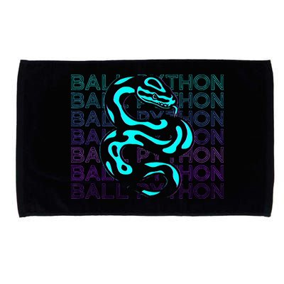 Ball Python Snake Retro Ball Python Microfiber Hand Towel