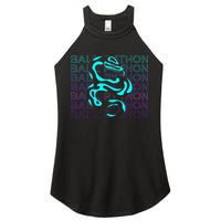 Ball Python Snake Retro Ball Python Women's Perfect Tri Rocker Tank
