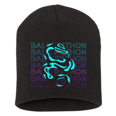 Ball Python Snake Retro Ball Python Short Acrylic Beanie