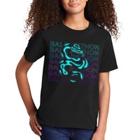 Ball Python Snake Retro Ball Python Kids T-Shirt