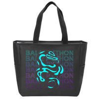 Ball Python Snake Retro Ball Python Zip Tote Bag