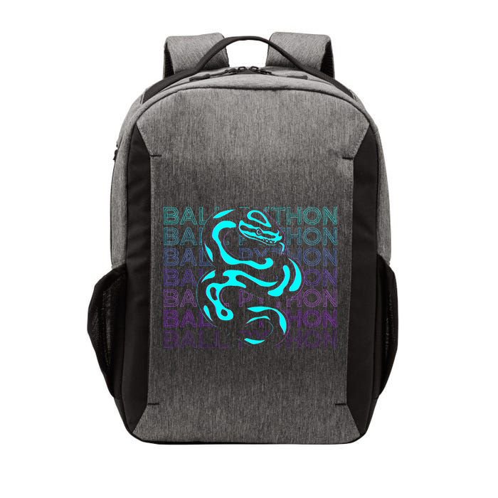 Ball Python Snake Retro Ball Python Vector Backpack