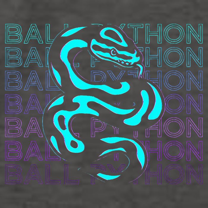 Ball Python Snake Retro Ball Python Vector Backpack