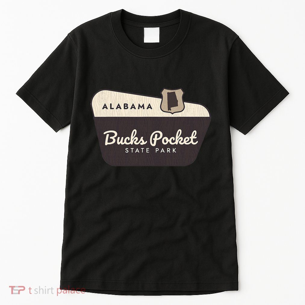 Bucks Pocket State Park Alabama Al Welcome Sign Vacation Tall T-Shirt