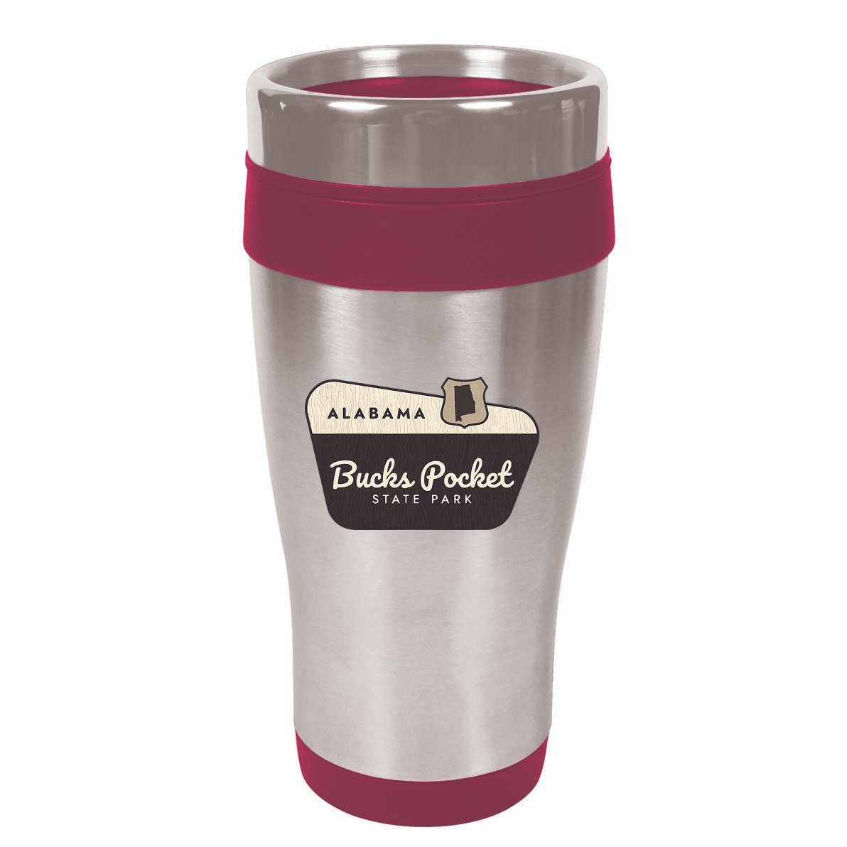 Bucks Pocket State Park Alabama Al Welcome Sign Vacation 16oz Travel Tumbler