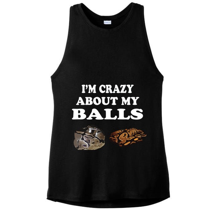 Ball Python Snake T T Baby Ball Python Breeders Ladies PosiCharge Tri-Blend Wicking Tank