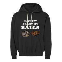 Ball Python Snake T T Baby Ball Python Breeders Garment-Dyed Fleece Hoodie