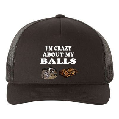 Ball Python Snake T T Baby Ball Python Breeders Yupoong Adult 5-Panel Trucker Hat