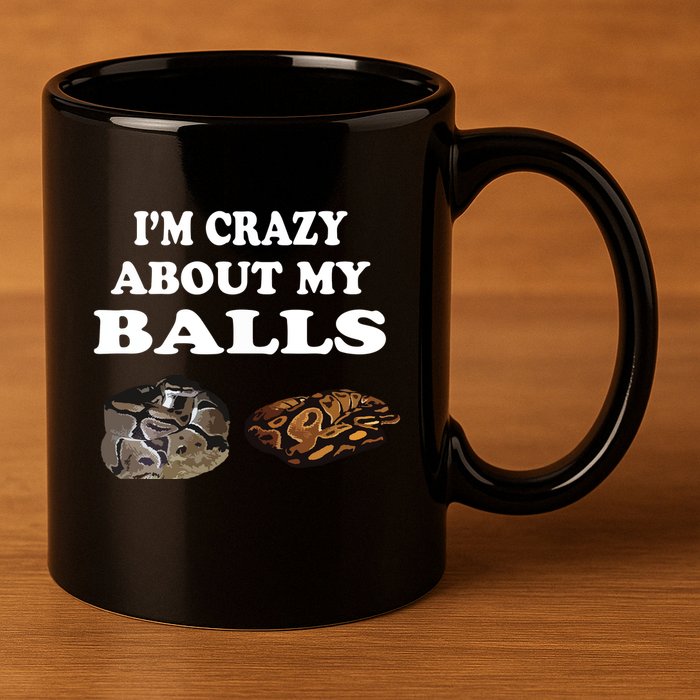 Ball Python Snake T T Baby Ball Python Breeders 11oz C Handle Ceramic Mug