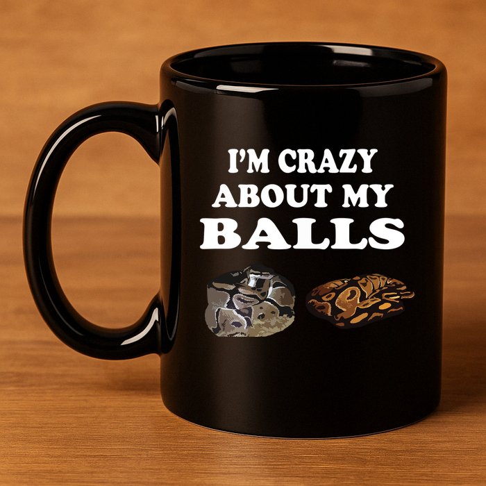 Ball Python Snake T T Baby Ball Python Breeders 11oz C Handle Ceramic Mug