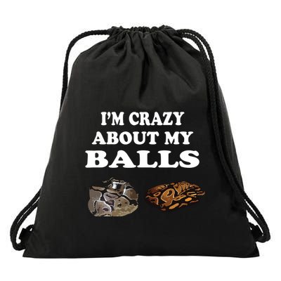Ball Python Snake T T Baby Ball Python Breeders Drawstring Bag