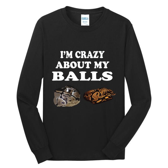 Ball Python Snake T T Baby Ball Python Breeders Tall Long Sleeve T-Shirt
