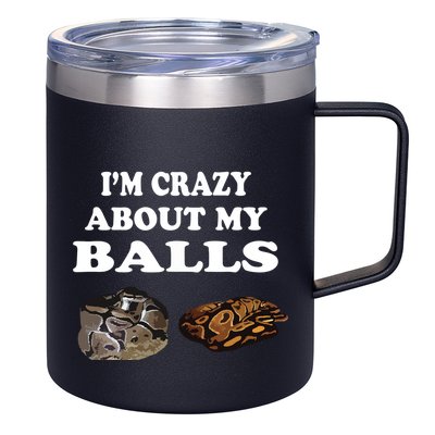 Ball Python Snake T T Baby Ball Python Breeders 12oz Stainless Steel Coffee Mug