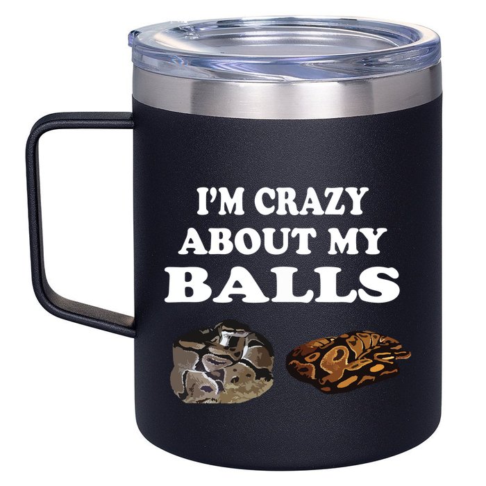 Ball Python Snake T T Baby Ball Python Breeders 12oz Stainless Steel Coffee Mug