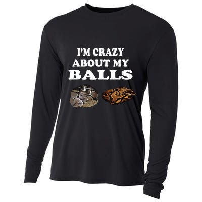 Ball Python Snake T T Baby Ball Python Breeders Cooling Performance Long Sleeve Crew