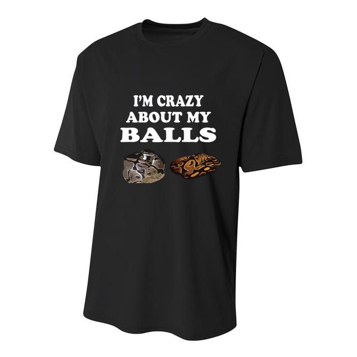 Ball Python Snake T T Baby Ball Python Breeders Youth Performance Sprint T-Shirt
