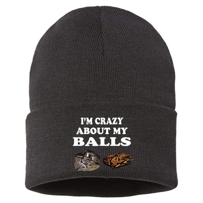 Ball Python Snake T T Baby Ball Python Breeders Sustainable Knit Beanie