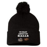 Ball Python Snake T T Baby Ball Python Breeders Pom Pom 12in Knit Beanie