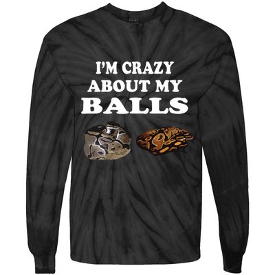 Ball Python Snake T T Baby Ball Python Breeders Tie-Dye Long Sleeve Shirt