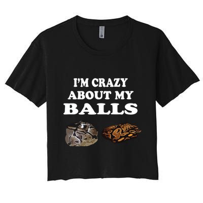 Ball Python Snake T T Baby Ball Python Breeders Crop Top