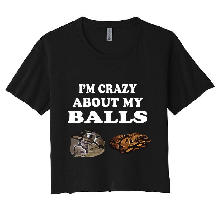 Ball Python Snake T T Baby Ball Python Breeders Crop Top