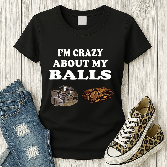 Ball Python Snake T T Baby Ball Python Breeders Womens T-Shirt