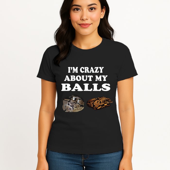 Ball Python Snake T T Baby Ball Python Breeders Womens T-Shirt