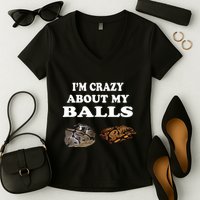 Ball Python Snake T T Baby Ball Python Breeders Women's V-Neck T-Shirt