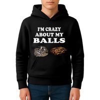 Ball Python Snake T T Baby Ball Python Breeders Kids Hoodie