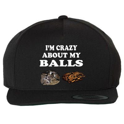 Ball Python Snake T T Baby Ball Python Breeders Wool Snapback Cap