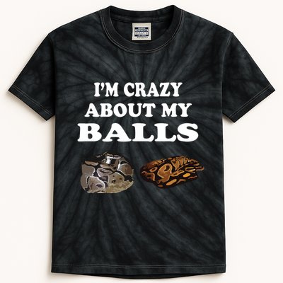 Ball Python Snake T T Baby Ball Python Breeders Kids Tie-Dye T-Shirt
