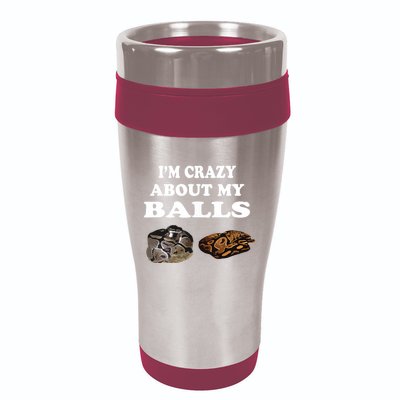 Ball Python Snake T T Baby Ball Python Breeders 16oz Travel Tumbler