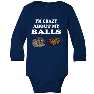 Ball Python Snake T T Baby Ball Python Breeders Baby Long Sleeve Bodysuit