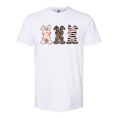 Bunny Pastel Spring Hunt Eggs Rabbit Easter Day Softstyle® CVC T-Shirt