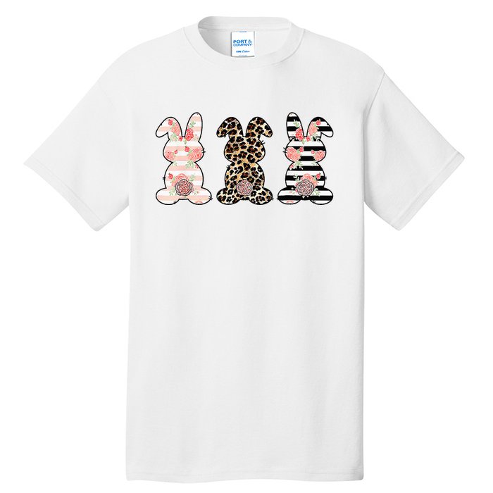 Bunny Pastel Spring Hunt Eggs Rabbit Easter Day Tall T-Shirt