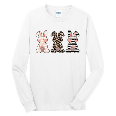 Bunny Pastel Spring Hunt Eggs Rabbit Easter Day Tall Long Sleeve T-Shirt